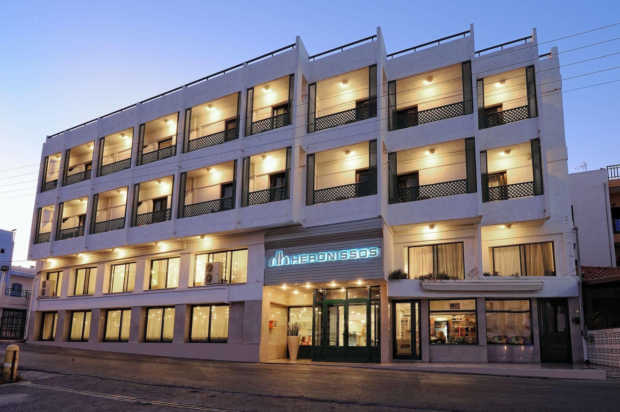Heronissos Hotel Hersonissos  Bagian luar foto